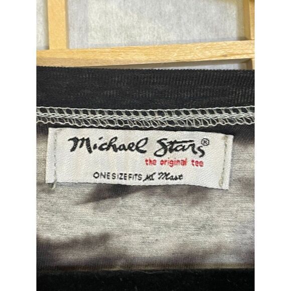 Michael Stars OSFM Tie Dye Hi/Low Top - Picture 3 of 12